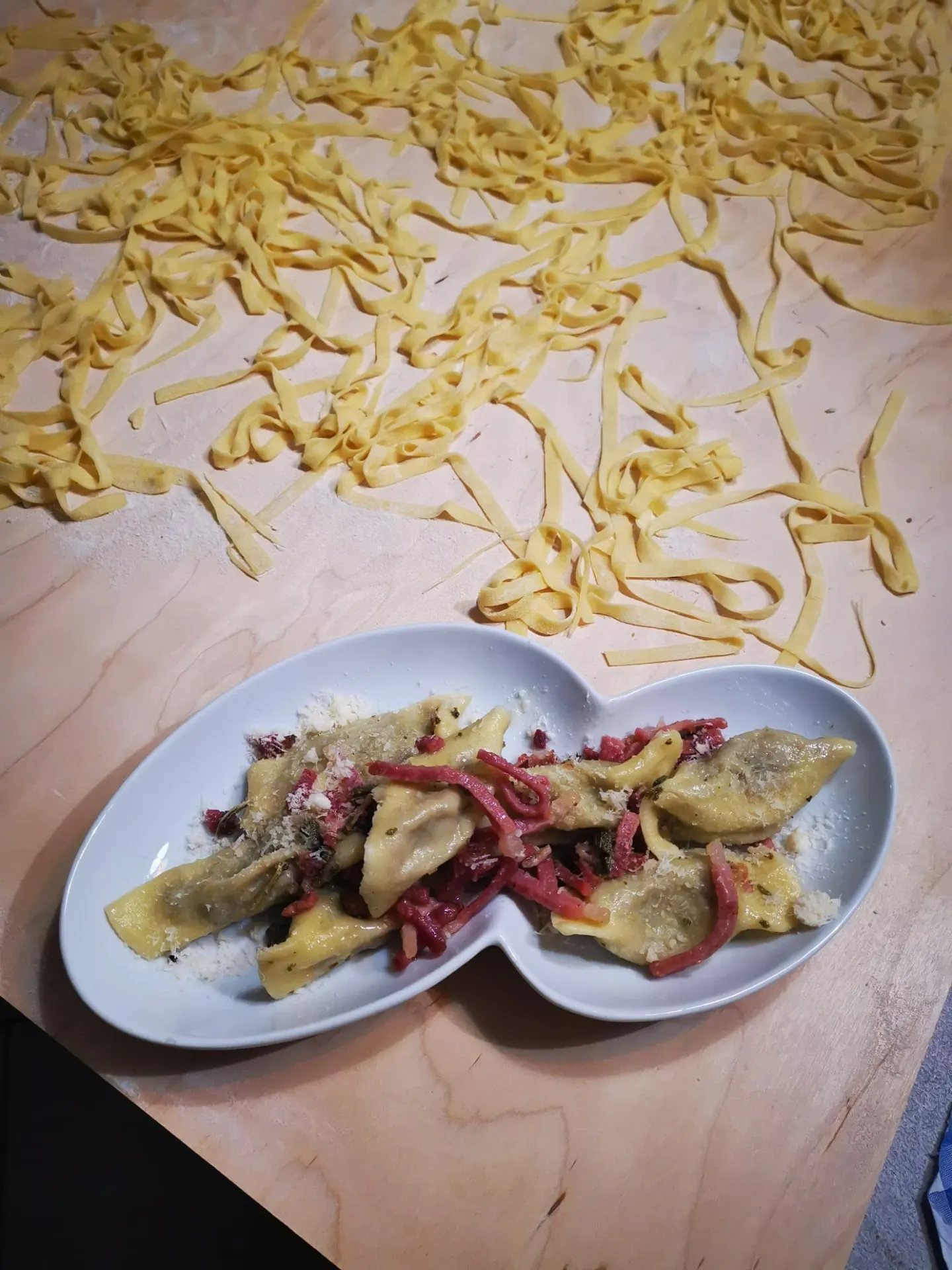 Casoncelli sul tagliere