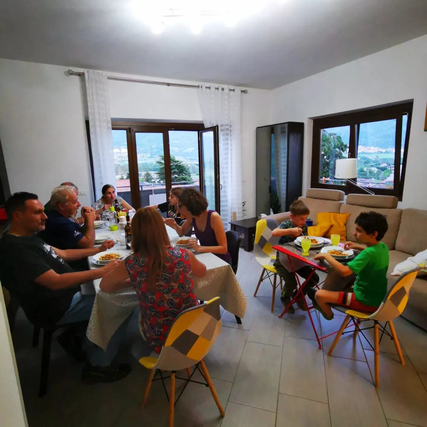 L’atmosfera dell’Home Restaurant Bella Zia