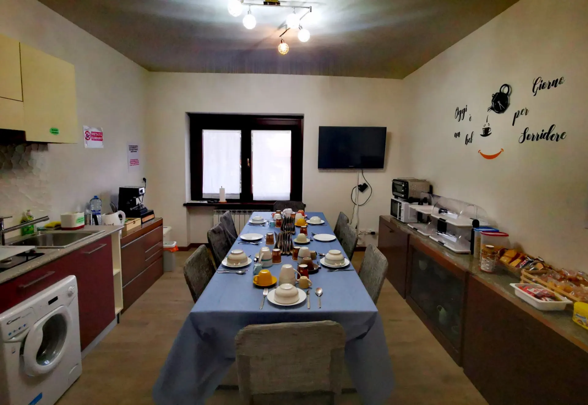 La sala colazione